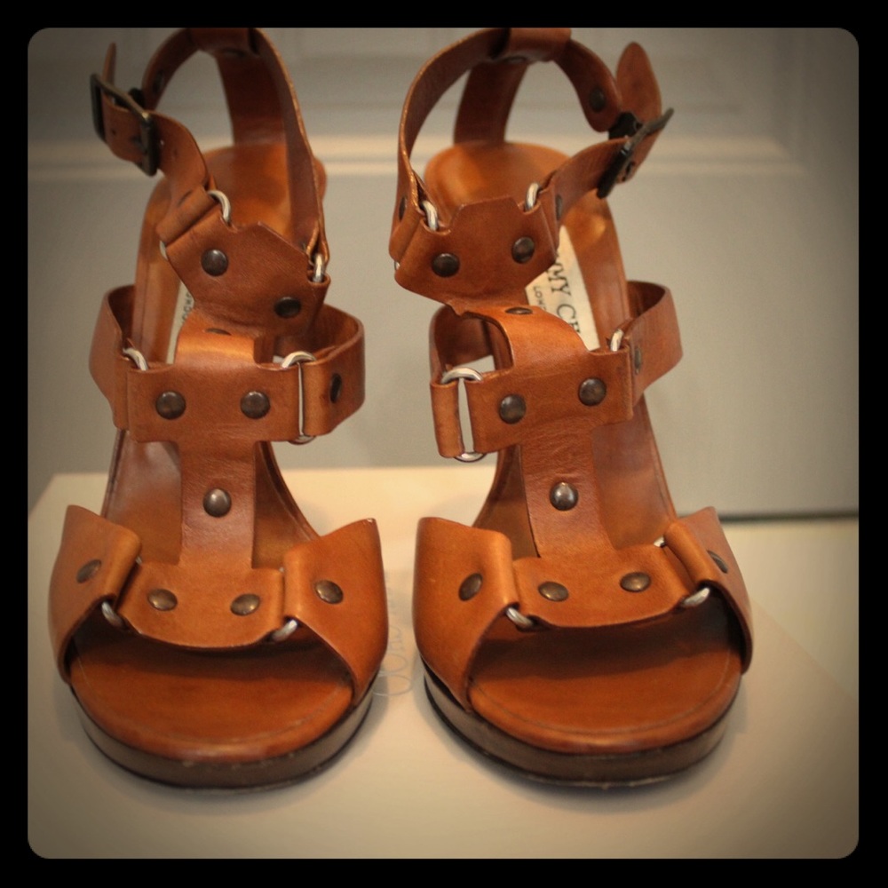 Jimmy Choo Mustard 👡 Sandals